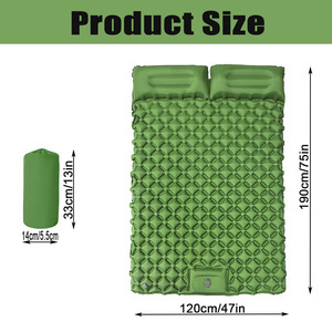 Materassino Gonfiabile da Campeggio per Due Persone, Ultra Leggero in TPU, Allargato e Impermeabile, Vendita all'Ingrosso - Product Image 4