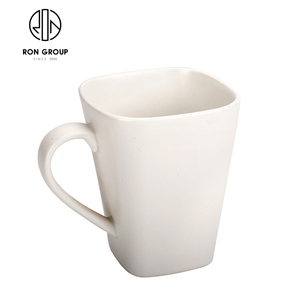 Café <span class=keywords><strong>bar</strong></span> luz blanca de sopa de cerámica tazas con mango a granel barato tazas de cerámica - Product Image 4