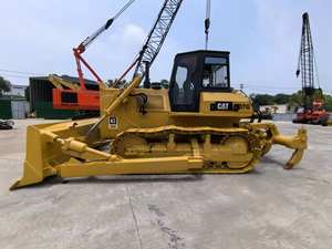 รถเกลี่ยดิน D7G ตีนตะขาบใช้สำหรับแมวรถเกลี่ยดินสภาพการทำงานที่ดี - Product Image 6