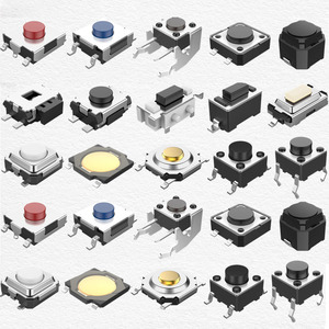 Botones de interruptor táctil momentáneo SMD SMT DIP de 4.5x4.5, 6x6, 8x8, 12x12 para PCB - Product Image 6
