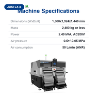 Machine de Placement SMT LX8 Haute Vitesse 105000CPH Précision ±35um pour l'Assemblage de PCB LED