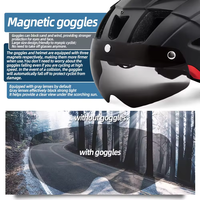 HONORTOUR Meilleure Vente Casque de Vélo VTT de Montagne pour Adultes Certifié CE de Haute Qualité avec Lumière