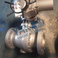 Vanne à boisseau sphérique en acier inoxydable, anti-éclatement, à ouverture rapide, pour vapeur, CE, à souder, revêtement céramique