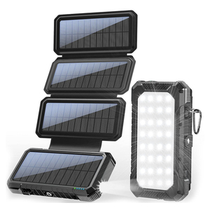 Batterie externe multifonctionnelle universelle <span class=keywords><strong>pour</strong></span> le camping en plein air, étanche, grande capacité 20000 mAh, recharge <span class=keywords><strong>solaire</strong></span> - Product Image 6