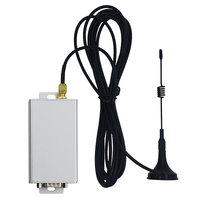 Sensor Inalámbrico de Temperatura, Humedad y CO2 Thingsend LoRa con Gateway, Protocolo RS485 Modbus, Alcance de hasta 5KM, 12 Meses de Duración de la Batería