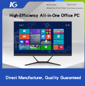 Computadora Todo en Uno Delgada de 21.5 Pulgadas, Computadora de Escritorio en la Nube para Oficina en Casa, <span class=keywords><strong>Host</strong></span> de Aprendizaje de Alta Definición para Estudiantes - Product Image 1