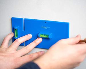 Jonard Outils WTL-34 Boîte <span class=keywords><strong>Murale</strong></span> Modèle Niveau pour Non-Métallique Boîtes Électriques 3-Gang 4-Gang PVC Interrupteur <span class=keywords><strong>Prise</strong></span> Électrique Bleu - Product Image 2