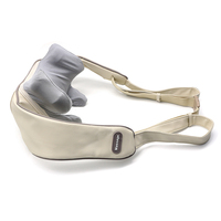 Masseur de cou et d'épaules Shiatsu 6D avec chaleur infrarouge, physiothérapie, télécommande sans fil, coussin de massage des tissus profonds détachable et nettoyable