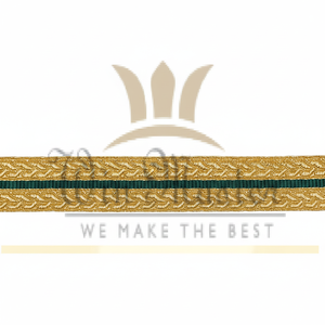 Haute qualité cérémonie uniforme tresse or Mylar grade marquage dentelle officier uniforme chapeau dentelle dentelle haute qualité dentelle tresse - Product Image 1
