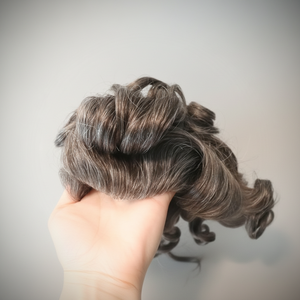 ระบบต่อผม Super Natural Hairline พร้อมผมแท้จากอินเดีย Remy 100% แบบเวฟธรรมชาติ ฐาน PU ทำมือ ปมมองไม่เห็น - Product Image 5
