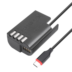 แบตเตอรี่จำลอง KingMa USB-C เป็น DMW-BLK22 รุ่น BLK22 สำหรับอะแดปเตอร์พาวเวอร์แบงค์ ใช้เป็นแหล่งจ่ายไฟสำหรับกล้อง <span class=keywords><strong>Panasonic</strong></span> GH6 GH3 GH4 GH5 G9 - Product Image 1