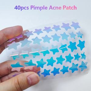 Parches Hidrocoloides Coloridos <span class=keywords><strong>en</strong></span> Forma <span class=keywords><strong>de</strong></span> Estrella para el Acné <span class=keywords><strong>con</strong></span> Aceite <span class=keywords><strong>de</strong></span> Árbol <span class=keywords><strong>de</strong></span> Té, 40 Unidades, Parches para Granos Faciales, Adhesivos Decorativos para <span class=keywords><strong>Manchas</strong></span>, Marca Privada - Product Image 5