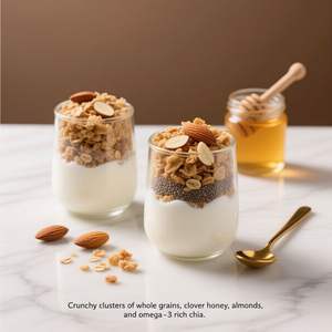 Échantillon gratuit <span class=keywords><strong>de</strong></span> <span class=keywords><strong>granola</strong></span> biologique Love Crunch: Chocolat noir et beurre <span class=keywords><strong>de</strong></span> cacahuète | Sans OGM, commerce équitable, 26.4 oz - Product Image 4