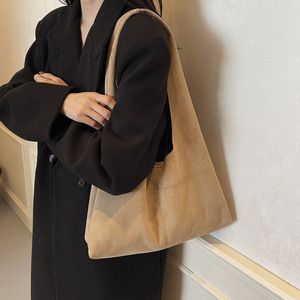 Bolso de hombro para madre e hijo para mujer, bolso de gran capacidad simple e informal, bolso de moda y versátil para uso diario - Product Image 5