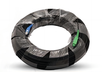 El mejor precio FTTH SC UPC SC APC 1 núcleo con conectores azules y verdes Cable de conexión de cable de núcleo de caída de fibra óptica