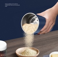 Molinillo eléctrico pequeño para granos, molinillo de café, nueces de acero inoxidable, granos, molinillo de hierbas para Cocina