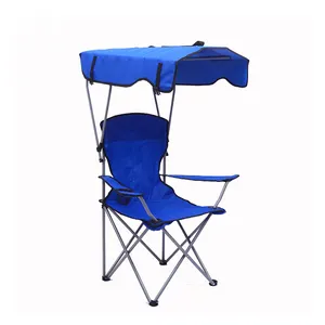 Mochila plegable al aire libre, plegable, portátil, sillas de Camping, sombrilla Popular para playa con dosel