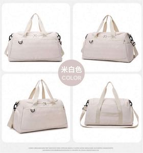 กระเป๋าเดินทางสะพายไหล่แบบมีโลโก้สั่งทำพิเศษ กระเป๋าเดินทางขนาดใหญ่สำหรับออกกำลังกาย ฟิตเนส โยคะ กระเป๋าเดินทางคุณภาพสูงสำหรับสุภาพสตรี - Product Image 4