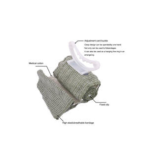 ผ้าพันแผลสำหรับปฐมพยาบาลขนาด4-8นิ้วทำจากผ้าฝ้ายไนลอนกระเป๋าวัสดุโพลีเอสเตอร์ - Product Image 4