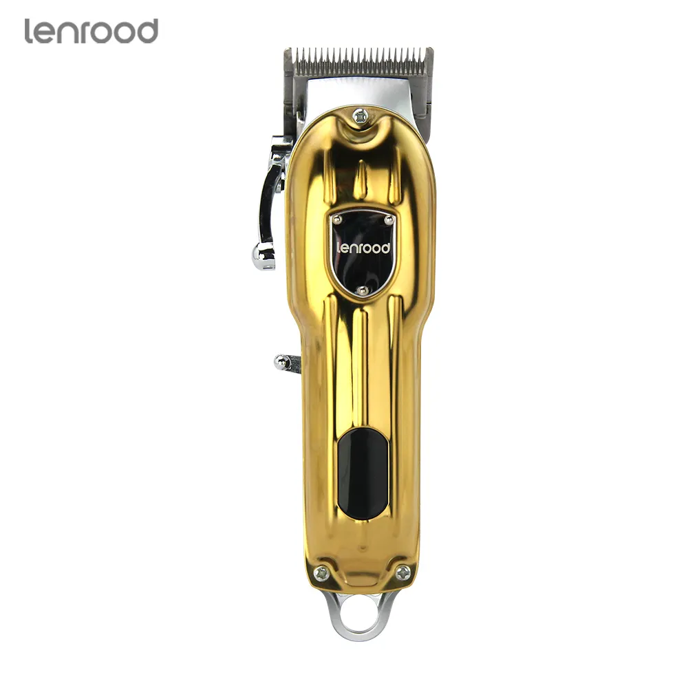 Lenrood-cortapelos LR-101B-1 para hombre, herramientas profesionales de barbero, diseño único, recortador de pelo eléctrico