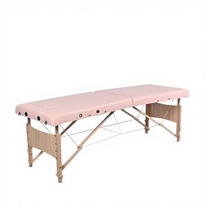 Table de massage portable et pliable personnalisable pour usage domestique avec trou, certifiée CE - Product Image 1