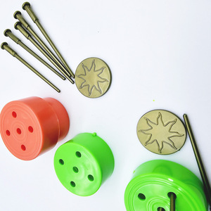 G0520 Clavo Mágico a Través del Plata, Clavo Mágico a Través de la Moneda, Accesorios de Magia del Rey, Juguetes para Niños, Actuaciones Festivas - Product Image 2