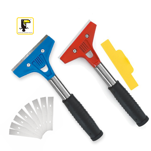Putty Knife Window Scraper Cleaning Paint Sticker Removing Mini Razor Blade Plastic Scraper Tool