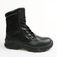 Fabricant usine de chaussures de sécurité personnalisées pour hommes bottes à bout d'acier en cuir antidérapant imperméable résistant aux coups de couteau s3 vente en gros