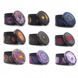 Smoking Accessories Metal Zinc Alloy Smoking Grinder Magnetic UV Engraving Custom Logo <b>Herb</b> Grinder - Product Image 4