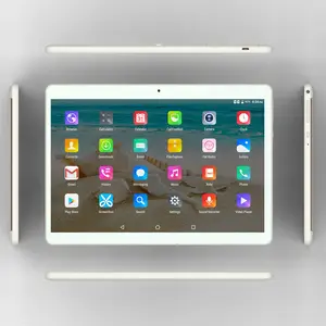 נחמד עיצוב 10 אינץ 1280*800 אנדרואיד 6.0 Quad Core 3G WIFI Tablet PC עם 3G SIM כרטיסי חריץ GSM