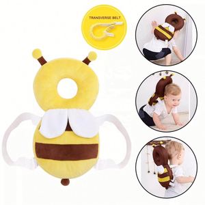 Baby Protect Pillow Head & <b>Back</b> <b>Protector</b> Anti-Fall Cushion for 1-4 Years Old Kids Safe Pad Apple-shaped Cotton/Polyester 34cm - Product Image 4