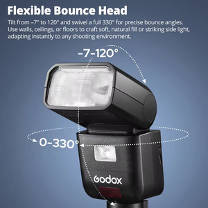 Godox New V480 TTL Speedlite <strong>Flash</strong> Light On-Camera <strong>Flash</strong> Speedlite <strong>Flash</strong> For Canon Sony Nikon Fujifilm Olympus - Product Image 5