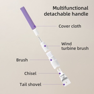 Reusable Cleaning Tool for Home <b>Blind</b> Cleaner Multi Layer Brush Tool for Window <b>Blinds</b> Dusting Wipe at Once - Product Image 6
