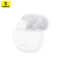 Casque Bluetooth d'occasion BASEUS E13 2024, nouveau modèle sans fil à réduction de bruit, semi intra-auriculaire, haute qualité pour le gaming