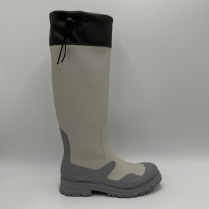 Bottes <span class=keywords><strong>de</strong></span> pluie imperméables en caoutchouc léger pour femmes Bottes <span class=keywords><strong>de</strong></span> <span class=keywords><strong>chasse</strong></span> à la mode et élégantes - Product Image 3