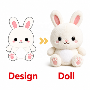 ของเล่นตุ๊กตาสัตว์น่ารักแบบสุ่ม 4 แบบ พร้อมของสะสมลับๆ  ลดราคาพิเศษ รับผลิตตามแบบ (OEM) จากโรงงาน - Product Image 1