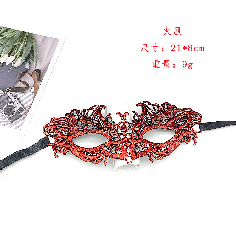 Fénix de fuego rojo: talla única