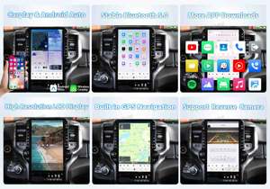Reproductor Multimedia Android de 14.4 Pulgadas con GPS, Navegación, Estéreo para Auto, 4G LTE Inalámbrico, Apple CarPlay, Radio para Dodge Ram 2019-2024 - Product Image 6