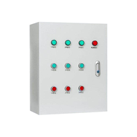 Caja de Control de Motor de Tres Vías, Uno Controla Tres Gabinetes de Distribución, Caja de Botón de Arranque y Parada para Ventilador Trifásico, 220V/380V 100A