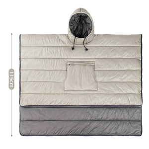 Da esterno multifunzione invernale <span class=keywords><strong>a</strong></span> prova di vento portatile personalizzato da campeggio <span class=keywords><strong>sacco</strong></span> <span class=keywords><strong>a</strong></span> <span class=keywords><strong>pelo</strong></span> Poncho impermeabile per uomo <span class=keywords><strong>donna</strong></span> - Product Image 2