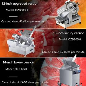 Rebanadora de Carne Automática de Sobremesa, <span class=keywords><strong>Cortadora</strong></span> Comercial de Carne Congelada, Rebanadora de Carne de Res, Rebanadora de Rollo de Cordero - Product Image 4