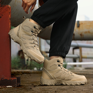 Chaussures de sécurité industrielles pour hommes, tailles et couleurs variées, faible MOQ, petite commande d'essai, stock disponible, expédition rapide - Product Image 4