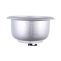Cuisinière à riz électrique automatique portable, prix d'usine, 5,1-6,0 L, haute qualité, boîtier en plastique, revêtement antiadhésif