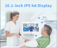 10.1 pouces écran tactile capacitif médical Android tablette Pc 4G emplacement pour carte SIM POE NFC système d'appel d'infirmière pour usage professionnel hospitalier