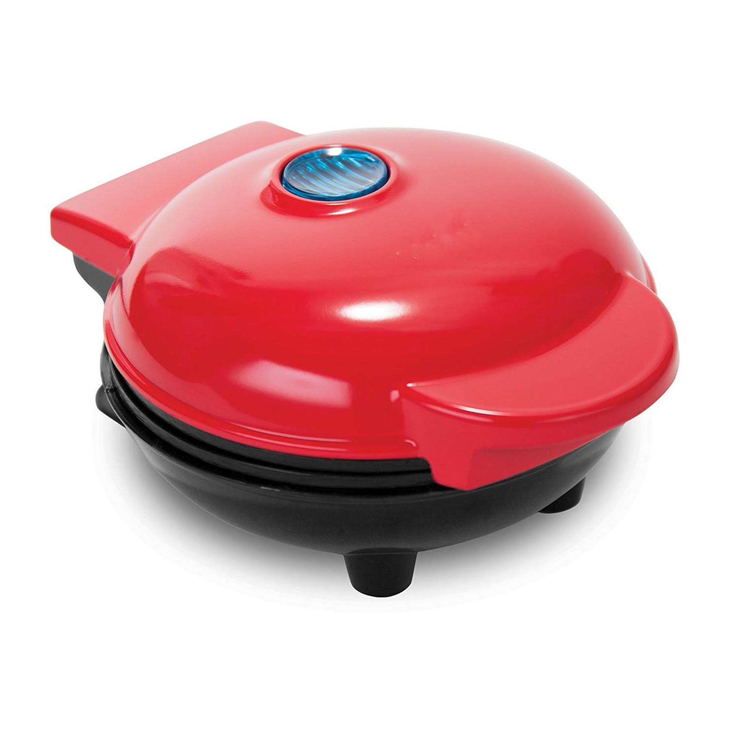 Двойная плоская мини электрическая вафельница/вафельная машина для печенья Электрическая круглая жаровня для индивидуальных домашних детских выпечки тортов