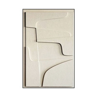 Últimas tendencias diseño de artista tallado en madera hecho a mano decoración de pared 3D pintura textura moderna relieve pared arte pintura para decoración del hogar