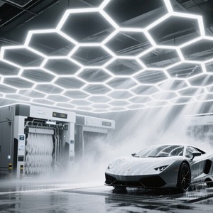 Độ Sáng Cao Lục Giác LED Làm Việc Ánh Sáng Không Thấm Nước Xe Hội Thảo Đèn Bền Tổ Ong Chiếu Sáng Chi Tiết Đèn Cho Công Việc Mục Đích - Product Image 1