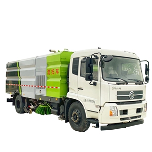 Camions balayeuses à moteur et aspirateur 6x4 de qualité supérieure avec arroseur d'eau - Neufs et d'<span class=keywords><strong>occasion</strong></span> en provenance de Chine - Product Image 1