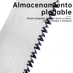 Sega per Potatura Manuale CWSHARD con Denti in Acciaio ad Alto Tenore di Carbonio, Impugnatura in Gomma/Plastica, Design Ergonomico per Giardinaggio, Alberi, Frutta e <span class=keywords><strong>Falegnameria</strong></span> - Product Image 4