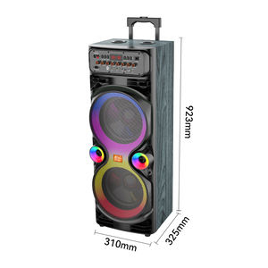 Sing-e JQS9033 double haut-parleur Bluetooth sans fil KTV karaoké DJ haute puissance de 10 pouces avec éclairage LED RVB - Product Image 6